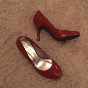 Red high heels